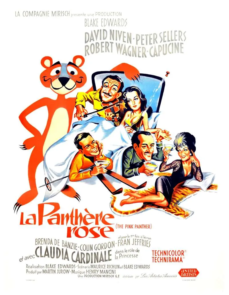 Affiche La Panthère rose (1963)