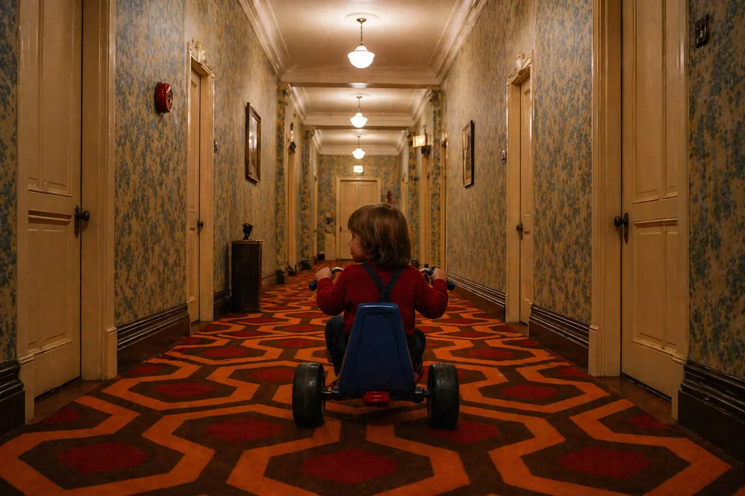 Analyse de la scène du tricycle de Danny – <em>The Shining</em>
